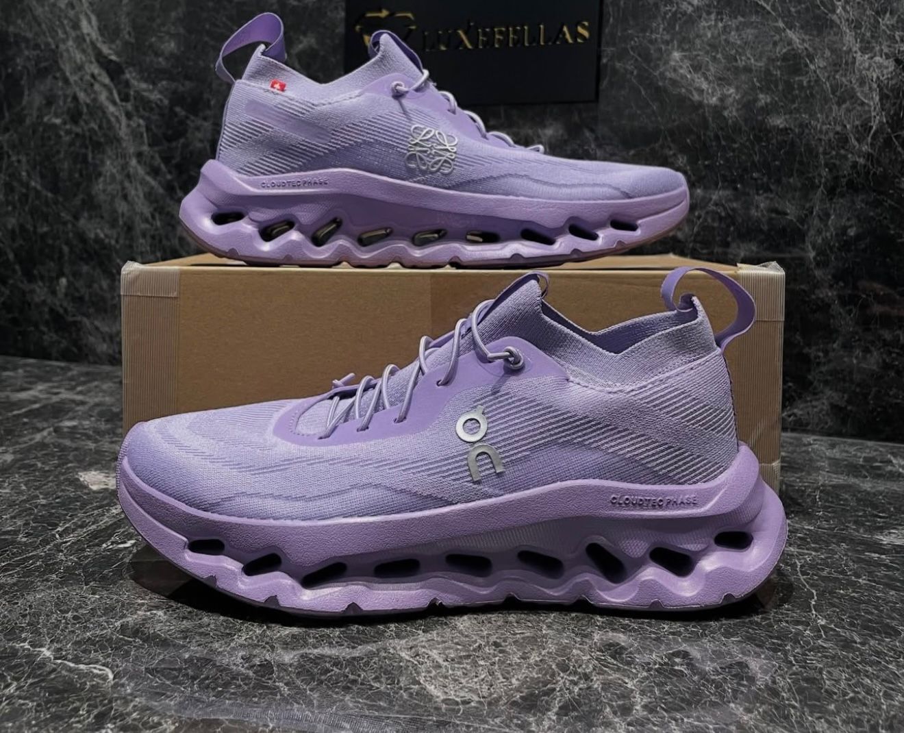 WMN Loewe X On Cloudtilt Purple Sneakers For Her