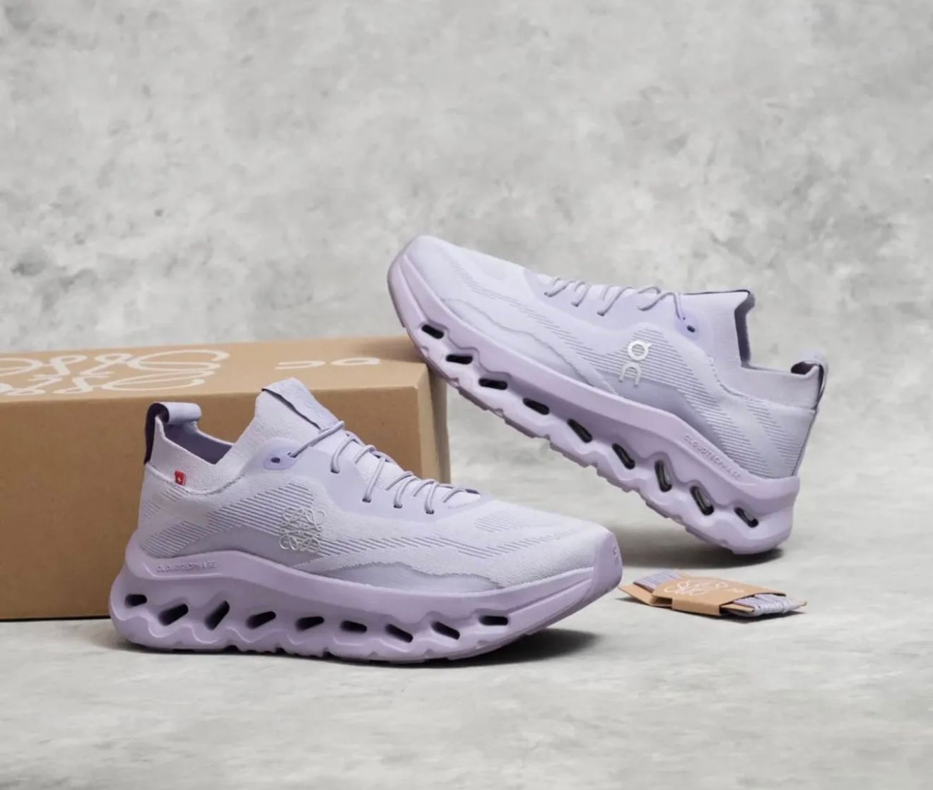 WMN Loewe X On Cloudtilt Purple Sneakers For Her