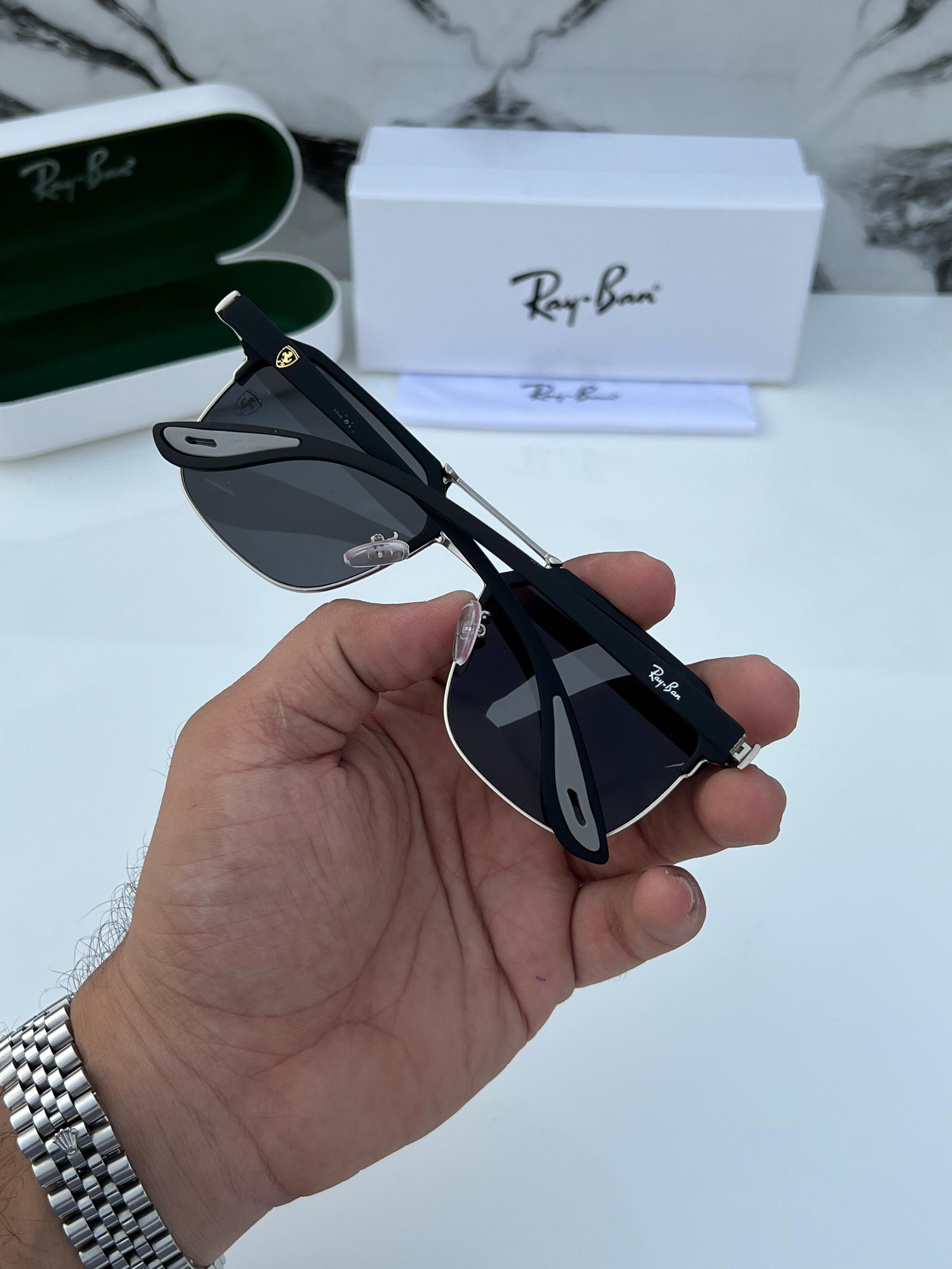 Ray-Ban 04 Silver Black