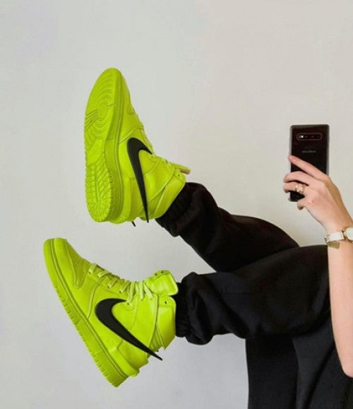 Nike Ambush Dunk High “Volt Green” – Bold Streetwear Statement Sneakers (Size 7 +)