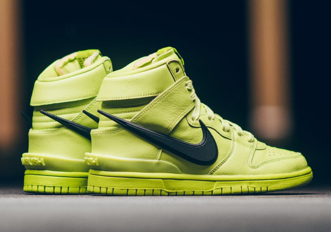 Nike Ambush Dunk High “Volt Green” – Bold Streetwear Statement Sneakers (Size 7 +)