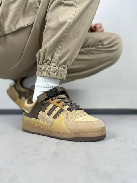 Adidas x Bad Bunny Forum “Brown” – Premium Edition Sneakers with Original Box
