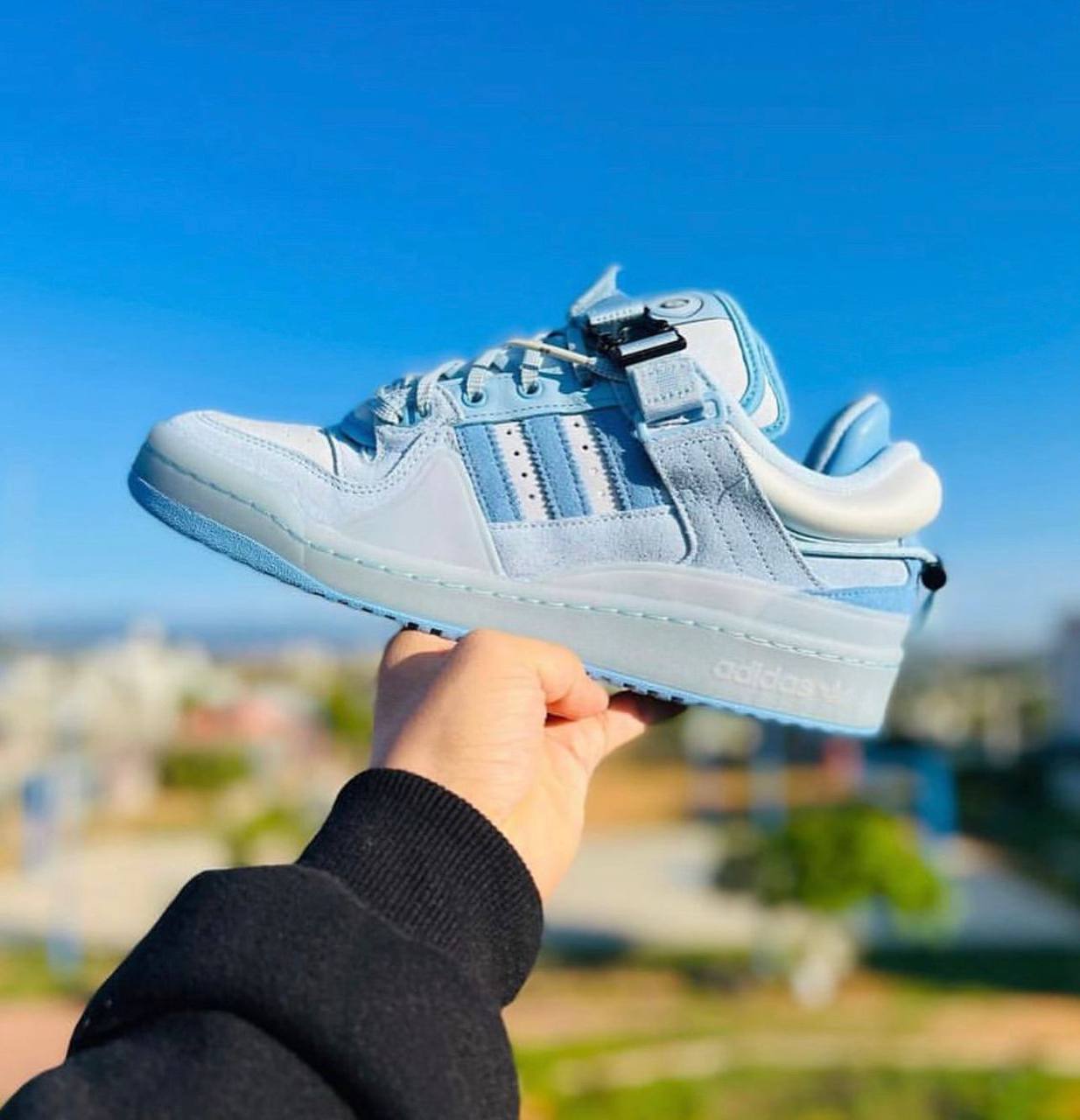Adidas x Bad Bunny Forum “Blue Tint” – Premium Edition Sneakers with Original Box