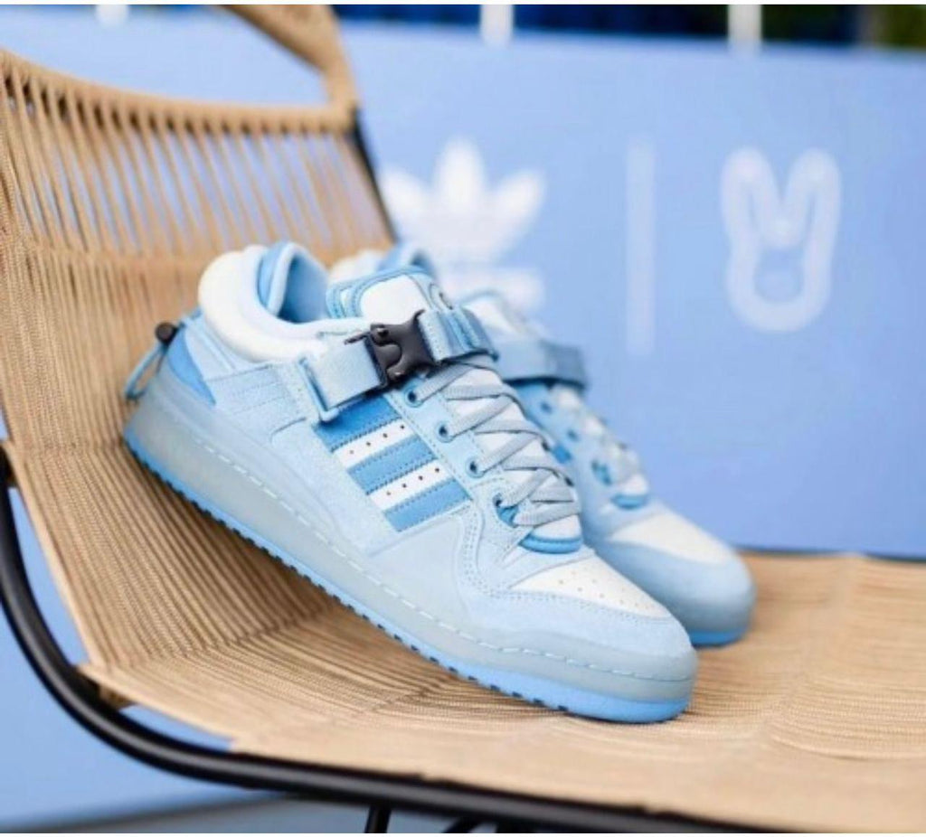 Adidas x Bad Bunny Forum “Blue Tint” – Premium Edition Sneakers with Original Box