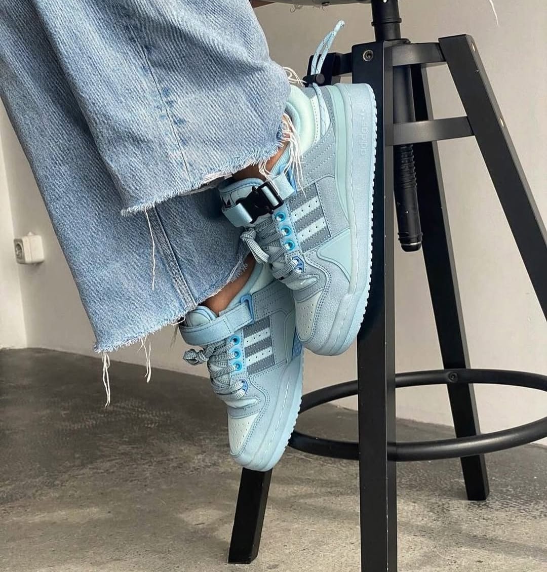 Adidas x Bad Bunny Forum “Blue Tint” – Premium Edition Sneakers with Original Box