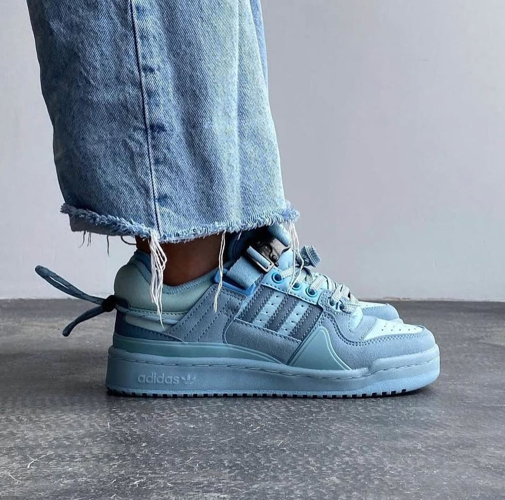 Adidas x Bad Bunny Forum “Blue Tint” – Premium Edition Sneakers with Original Box