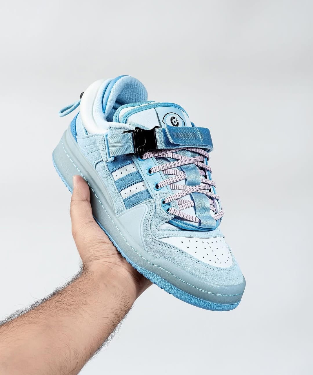 Adidas x Bad Bunny Forum “Blue Tint” – Premium Edition Sneakers with Original Box
