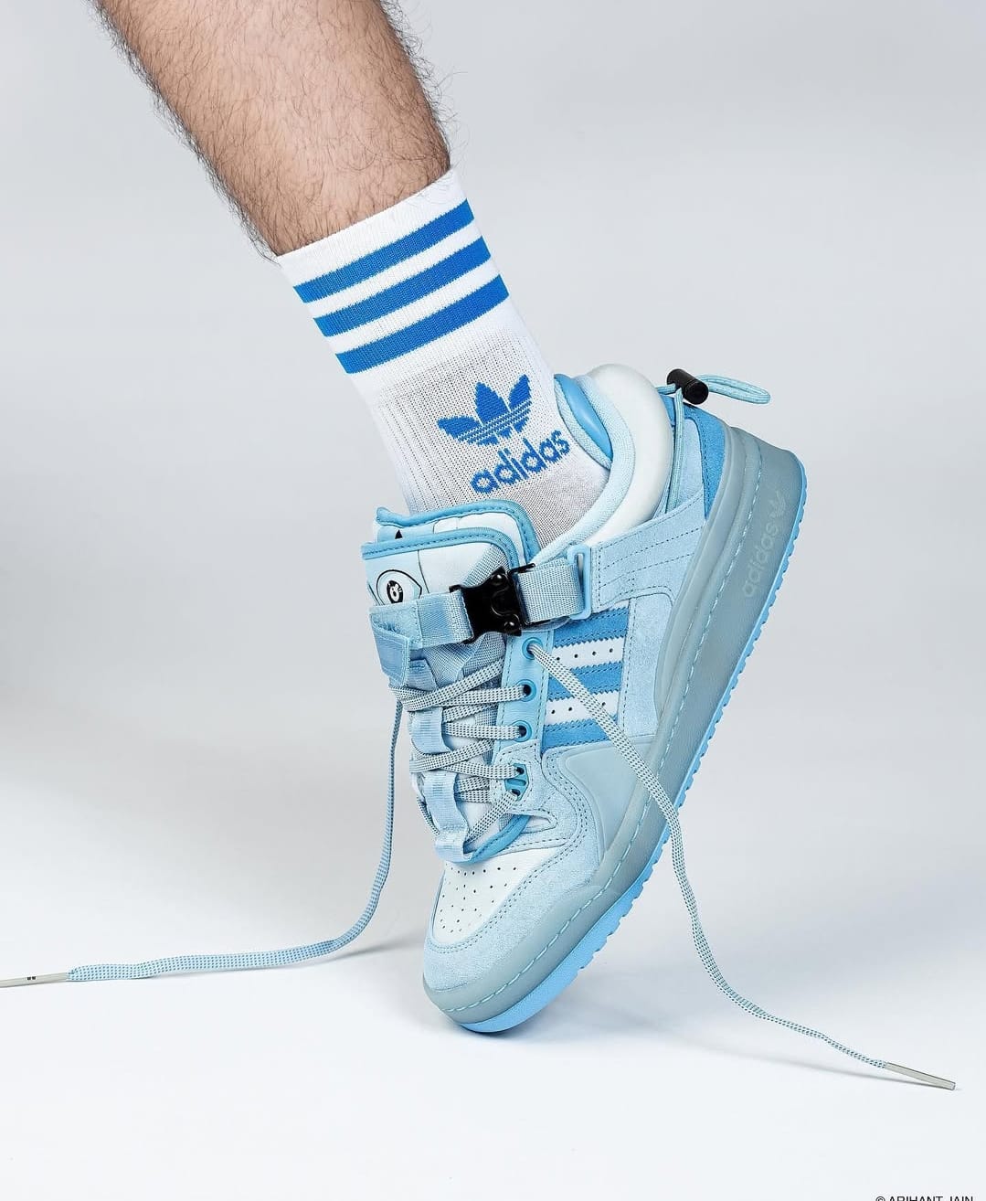 Adidas x Bad Bunny Forum “Blue Tint” – Premium Edition Sneakers with Original Box
