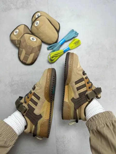 Adidas x Bad Bunny Forum “Brown” – Premium Edition Sneakers with Original Box