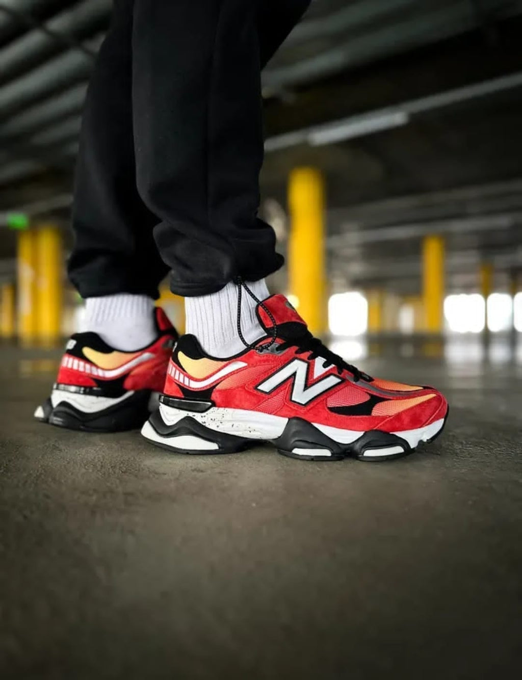 New Balance 9060 “Fire Sign” – Premium Masterpiece Sneakers with Original Box