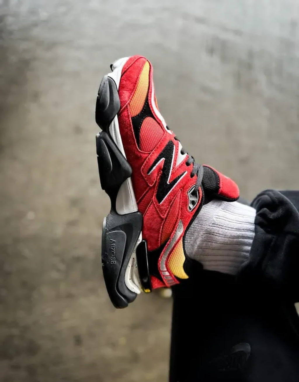 New Balance 9060 “Fire Sign” – Premium Masterpiece Sneakers with Original Box