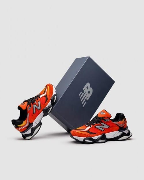 New Balance 9060 “Fire Sign” – Premium Masterpiece Sneakers with Original Box