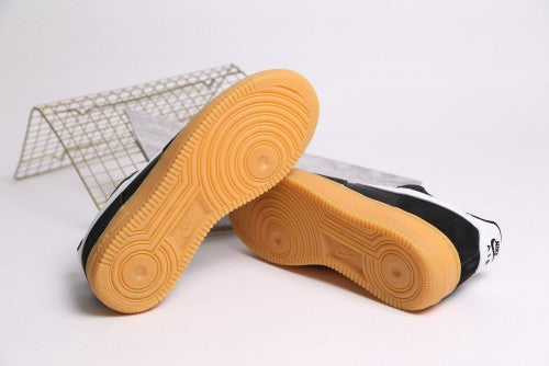 Nike Air Force 1 Low ‘07 “Black Suede Gum” – Premium Edition Sneakers with Original Box