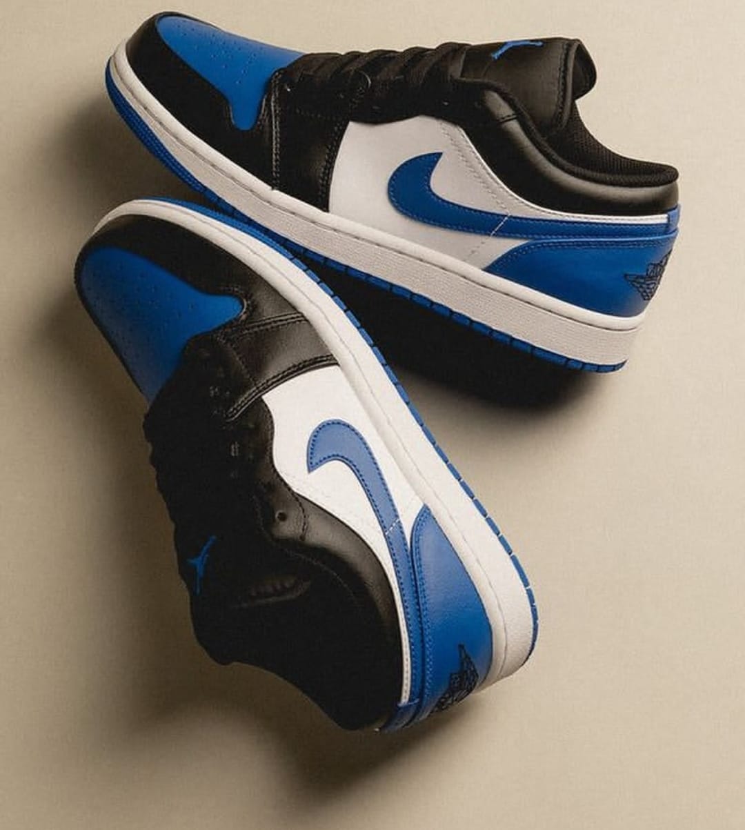 Nike Air Jordan 1 Retro Low “Alternate Royal Toe” – Premium Masterpiece Sneakers with Original Box