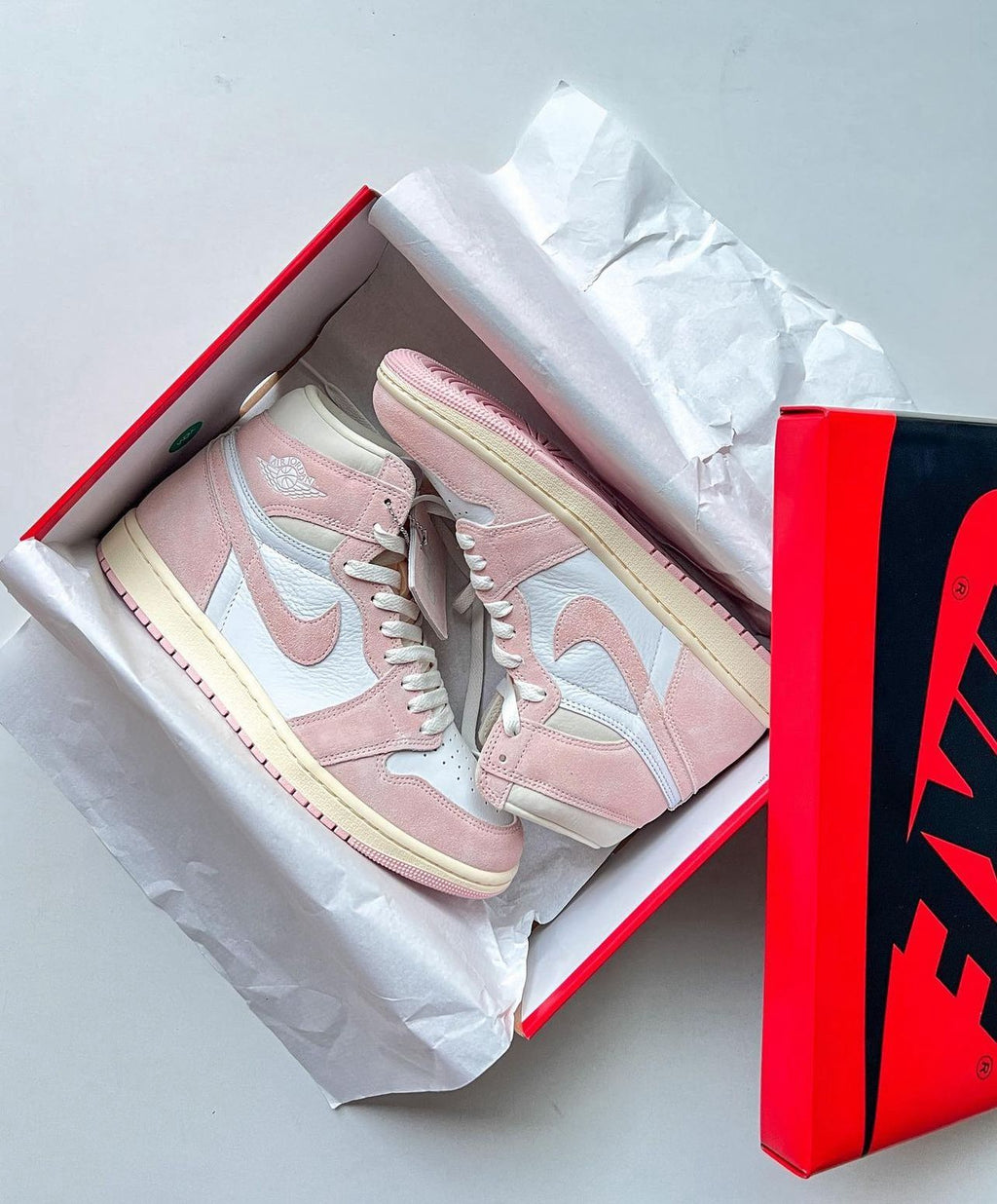 Nike Air Jordan 1 Retro “Washed Pink” – Premium Edition Sneakers with Original Box