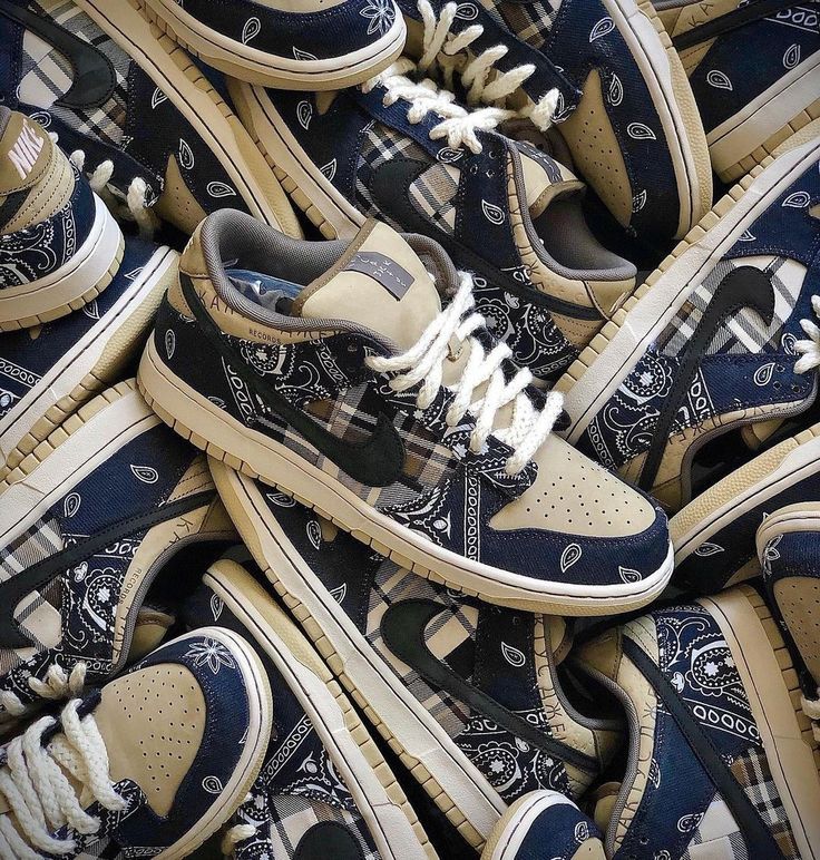 Nike Travis Scott x SB Dunk Low “Bandana” – Premium Masterpiece Sneakers