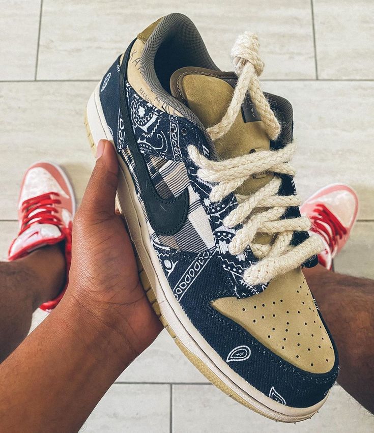 Nike Travis Scott x SB Dunk Low “Bandana” – Premium Masterpiece Sneakers