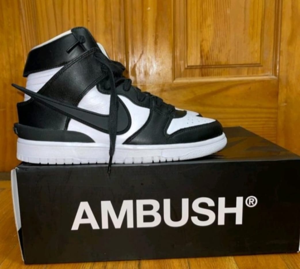 Nike SB Dunk High Ambush Black – Premium Masterpiece Edition with Box