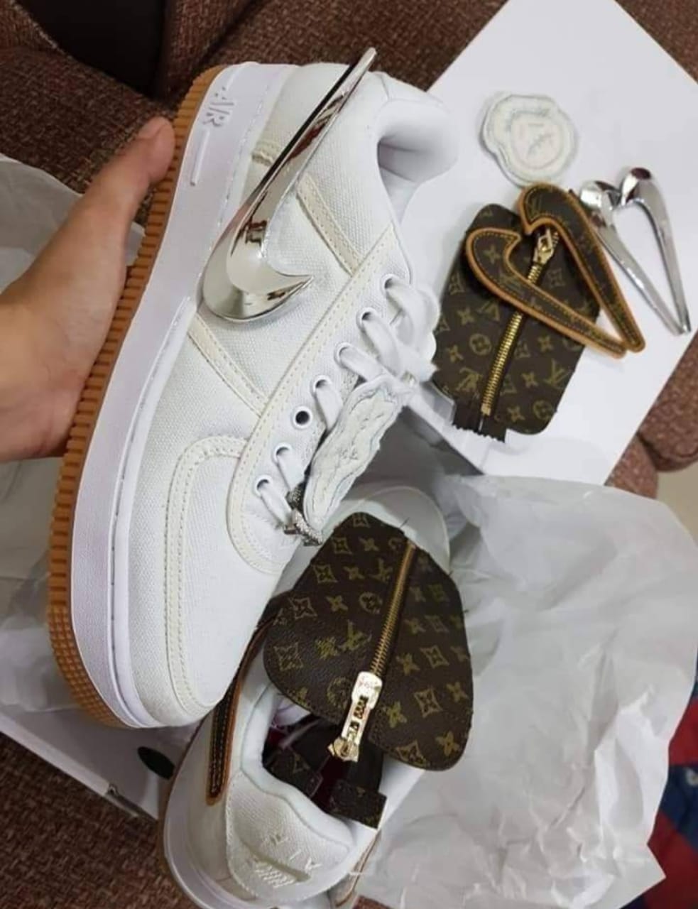 Nike Air Force 1 Low Travis Scott x Louis Vuitton – Premium Masterpiece Edition