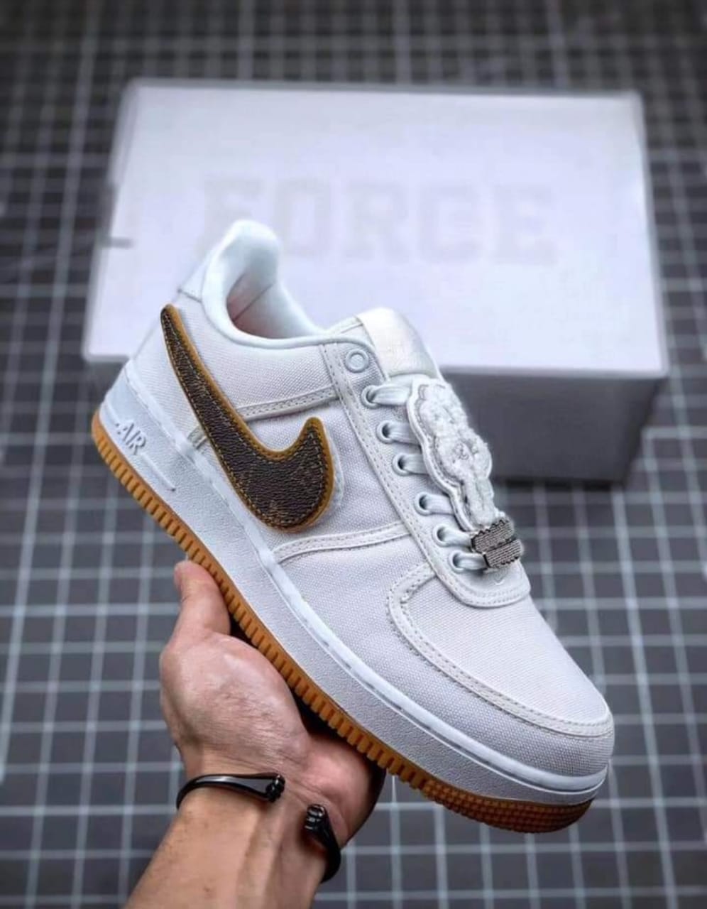 Nike Air Force 1 Low Travis Scott x Louis Vuitton – Premium Masterpiece Edition