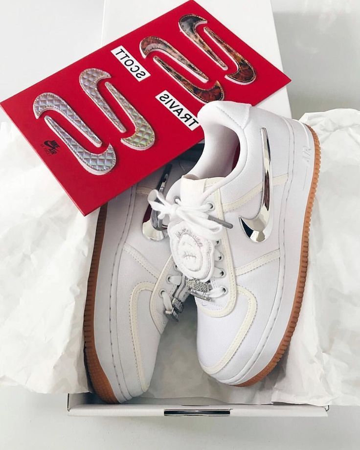 Nike Air Force 1 Low x Travis Scott Sail – Premium Masterpiece with Box