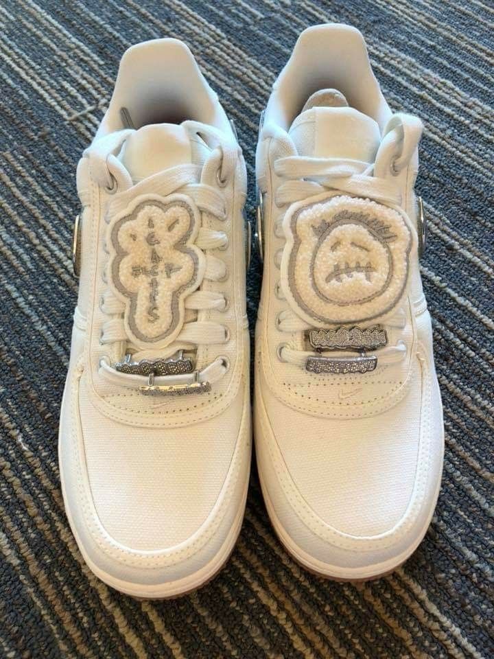 Nike Air Force 1 Low x Travis Scott Sail – Premium Masterpiece with Box