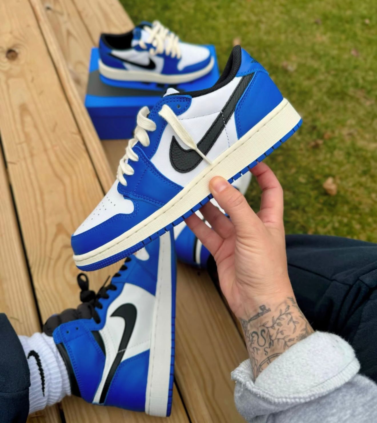 Air Jordan 1 Low OG Game Royal 2025 – Premium Masterpiece with Box