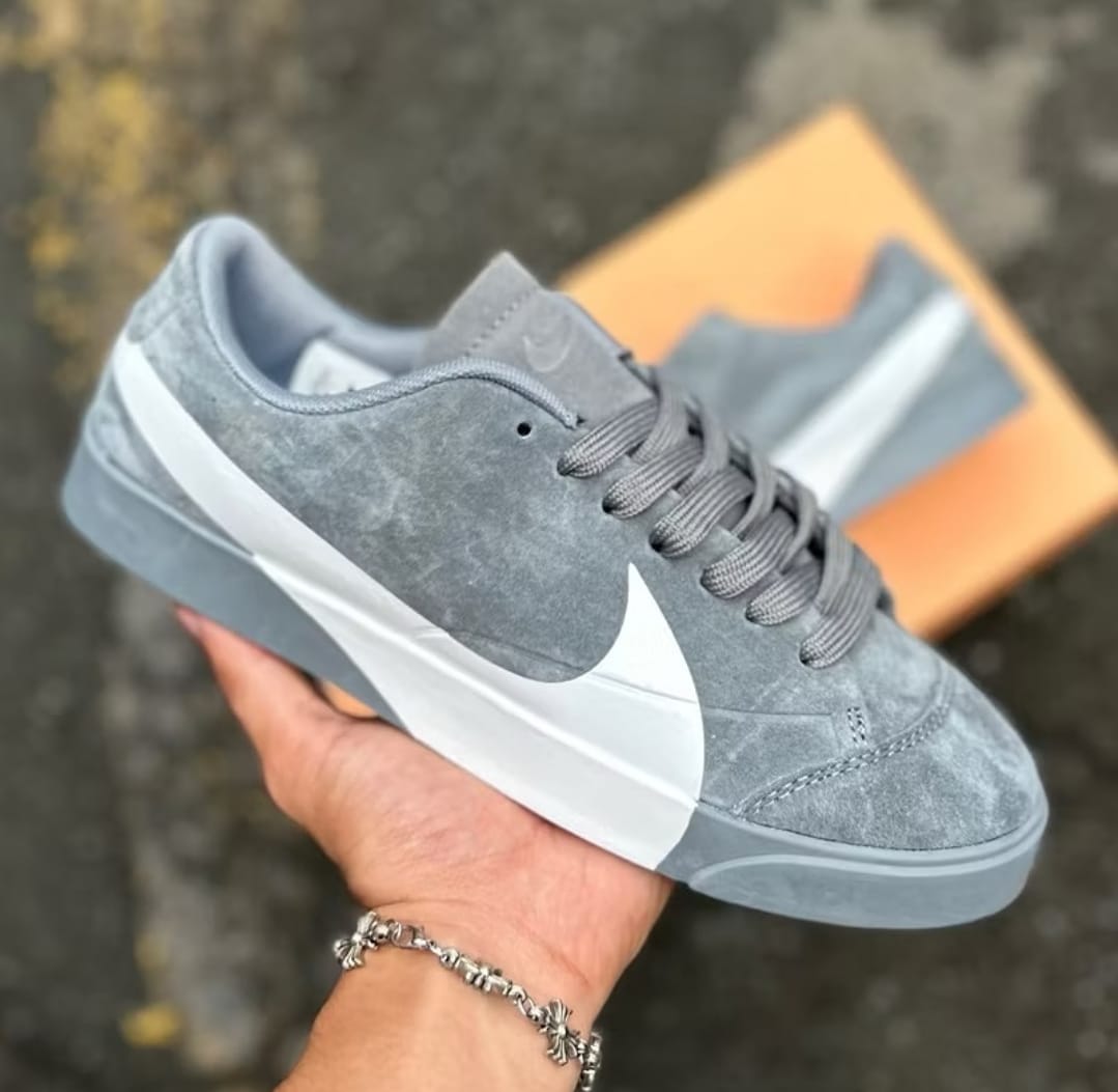 Nike Blazer City Low LX Grey – Premium Masterpiece Sneakers with Box