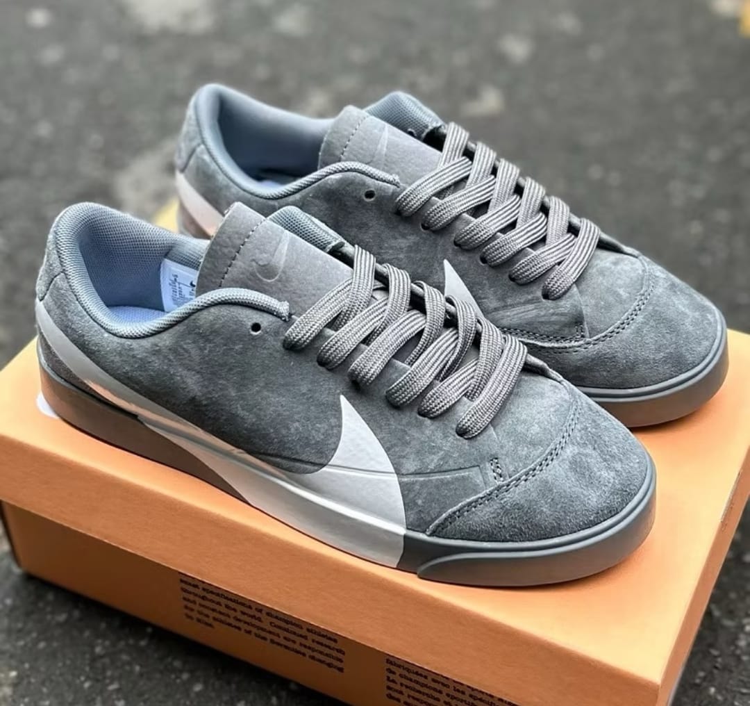 Nike Blazer City Low LX Grey – Premium Masterpiece Sneakers with Box