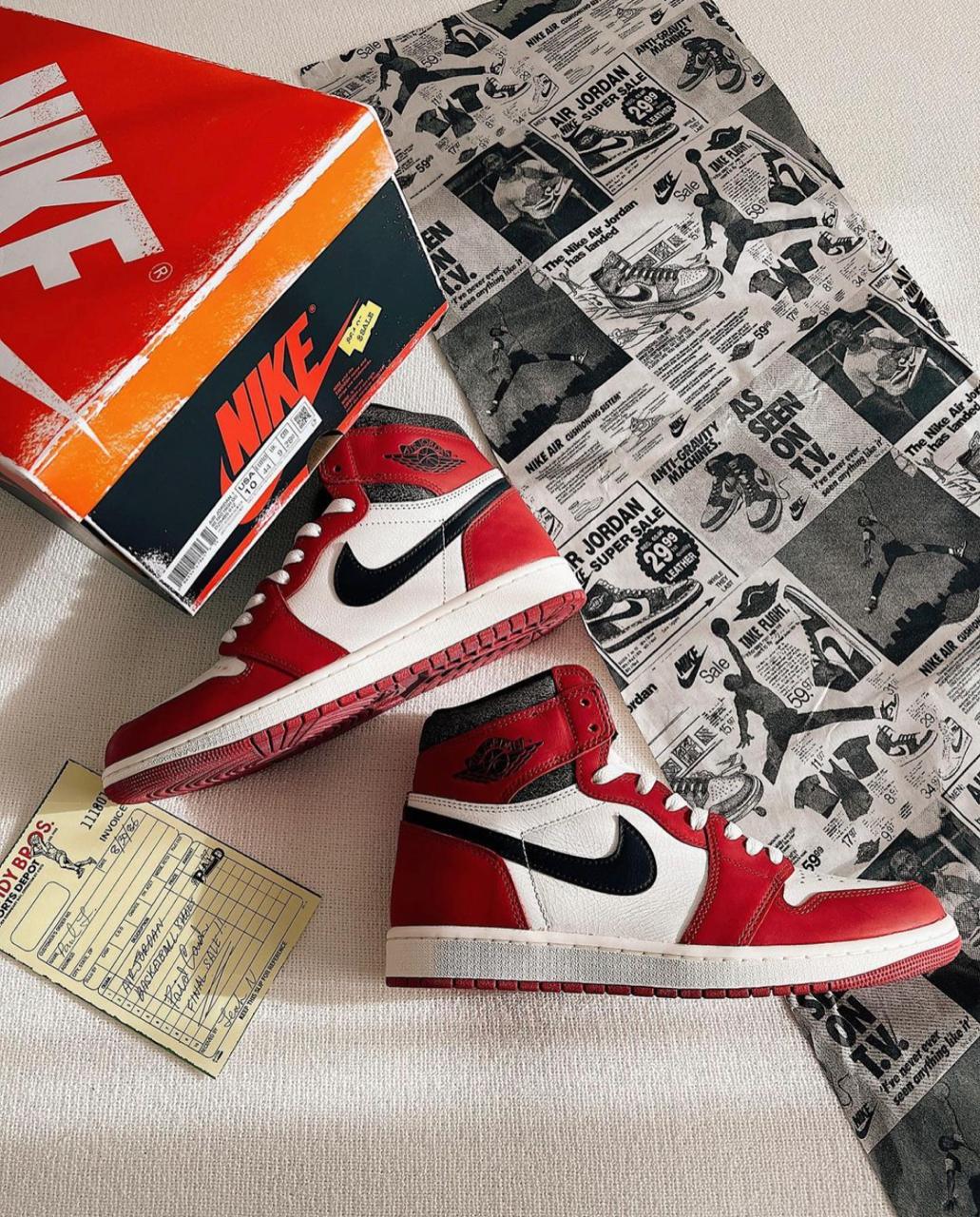 Nike Air Jordan 1 Retro High Lost & Found – Premium OG Edition with Box