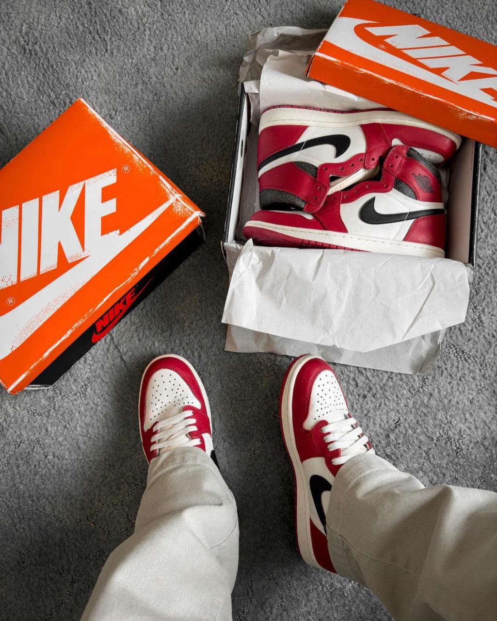 Nike Air Jordan 1 Retro High Lost & Found – Premium OG Edition with Box