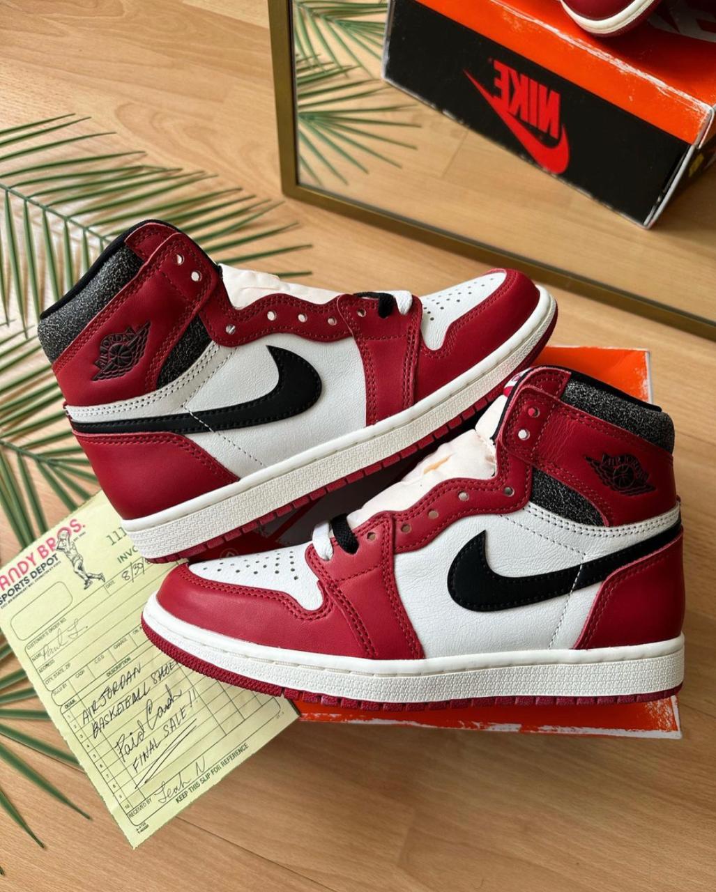 Nike Air Jordan 1 Retro High Lost & Found – Premium OG Edition with Box