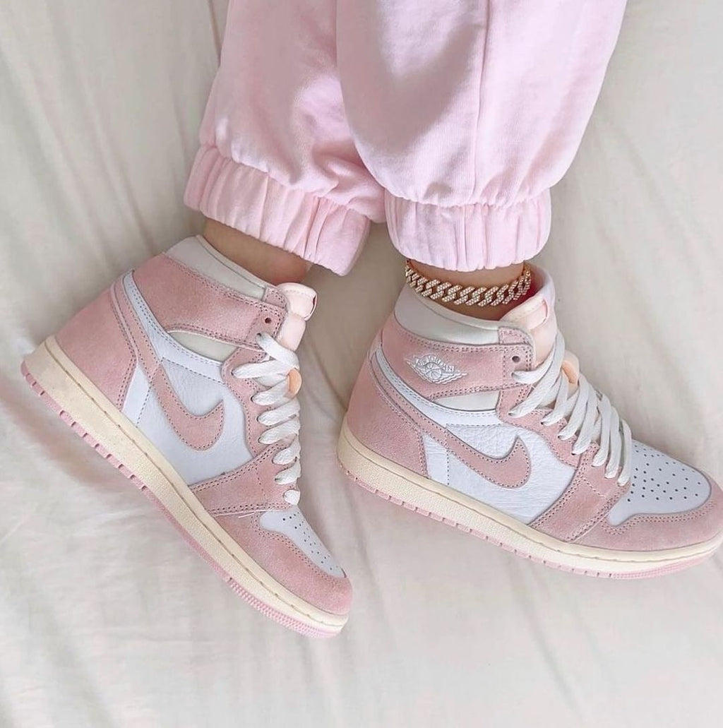 Nike Air Jordan 1 Retro “Washed Pink” – Premium Edition Sneakers with Original Box