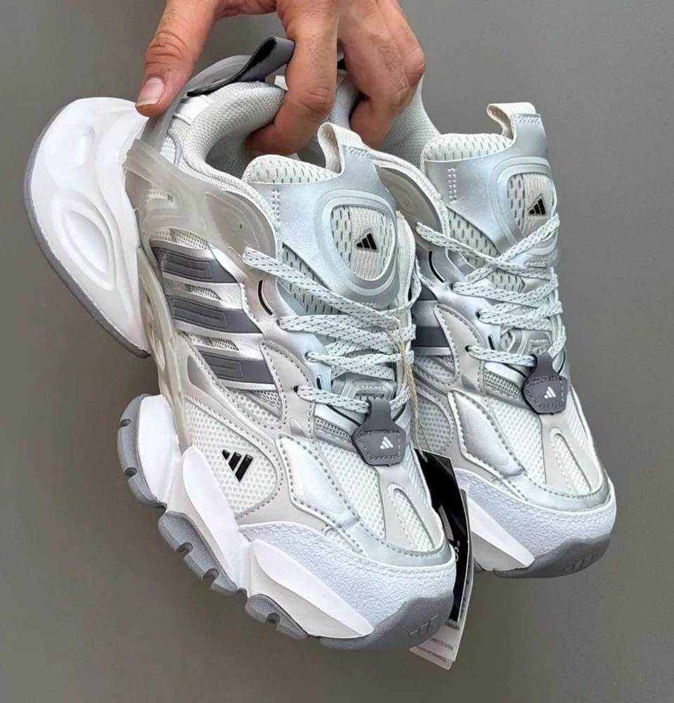 Adidas Vento XLG Runner “Grey Silver” – Premium Masterpiece Sneakers with Original Box