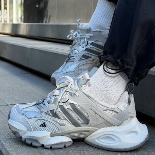 Adidas Vento XLG Runner “Grey Silver” – Premium Masterpiece Sneakers with Original Box