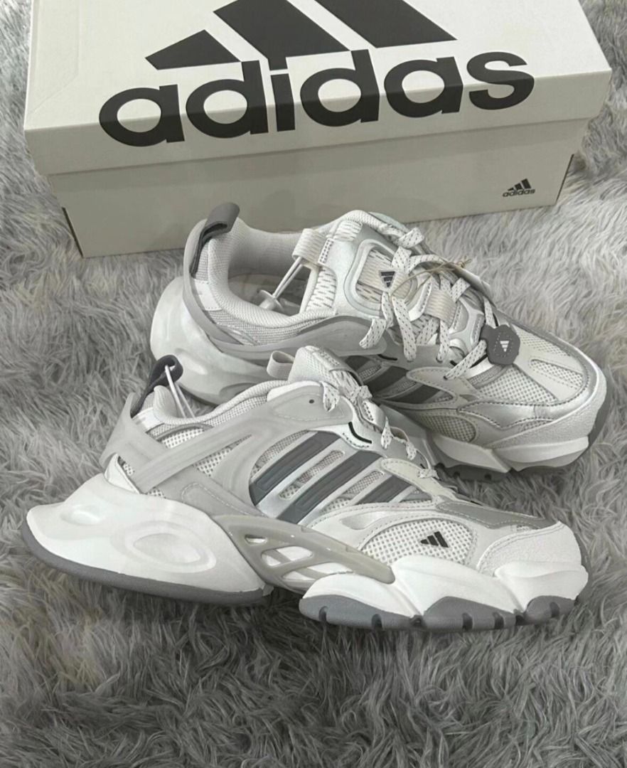 Adidas Vento XLG Runner “Grey Silver” – Premium Masterpiece Sneakers with Original Box
