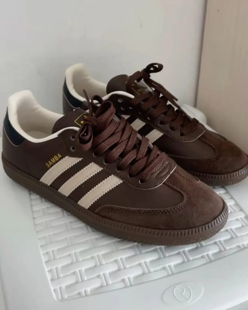 Adidas Samba OG “Dark Brown Beige Gum” – Premium Classic Sneakers with Original Box