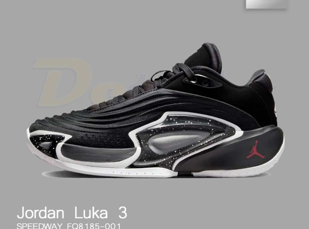 Jordan LUKA 3 GS Speedway “Black” – Premium Masterpiece Sneakers with Original Box