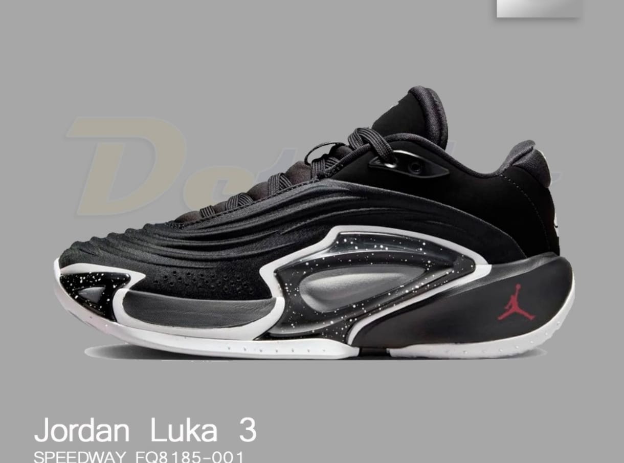 Jordan LUKA 3 GS Speedway “Black” – Premium Masterpiece Sneakers with Original Box