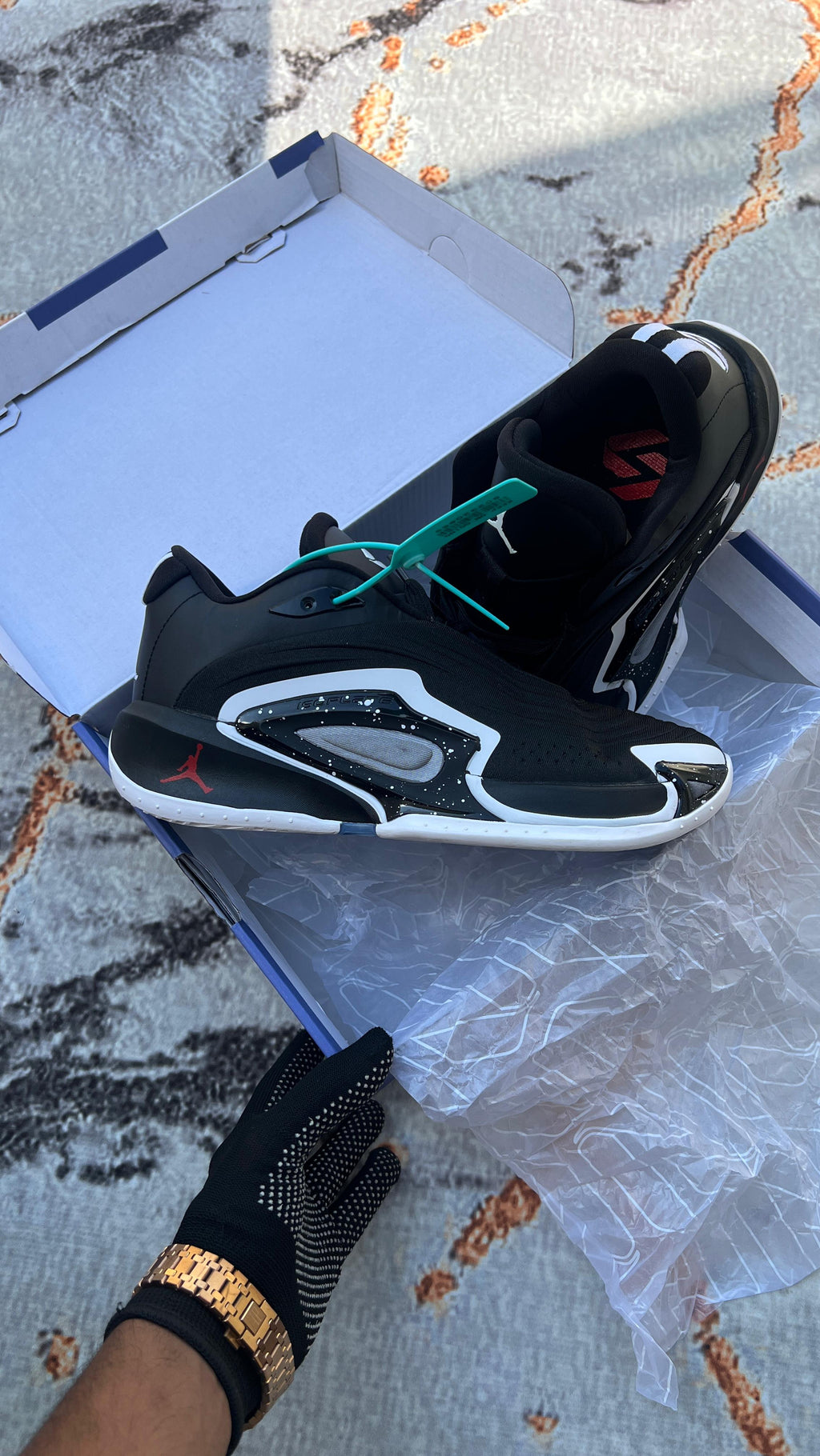 Jordan LUKA 3 GS Speedway “Black” – Premium Masterpiece Sneakers with Original Box