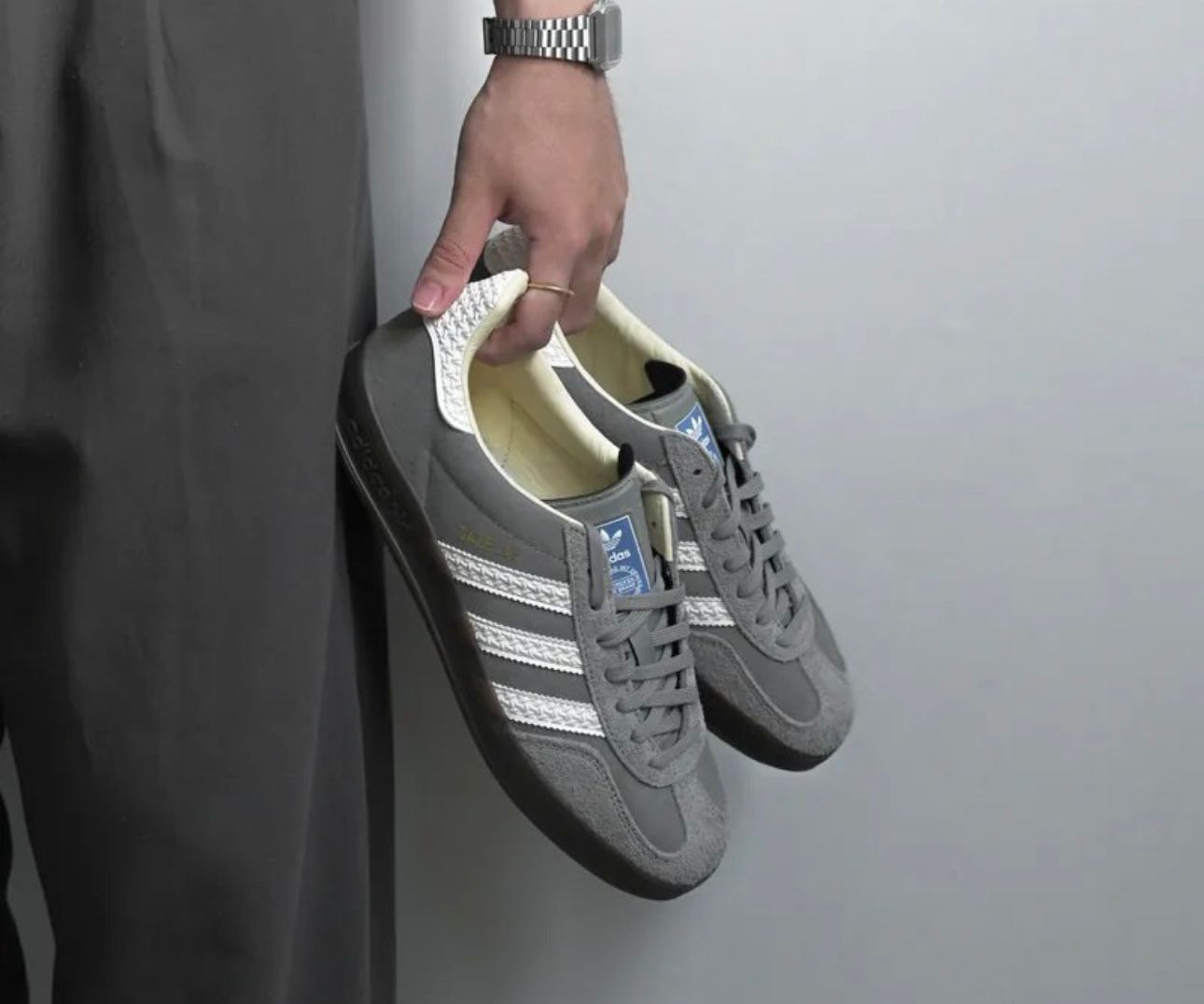 Adidas Gazelle “Grey Wolf” – Premium Edition with OG Box 🐺🔥