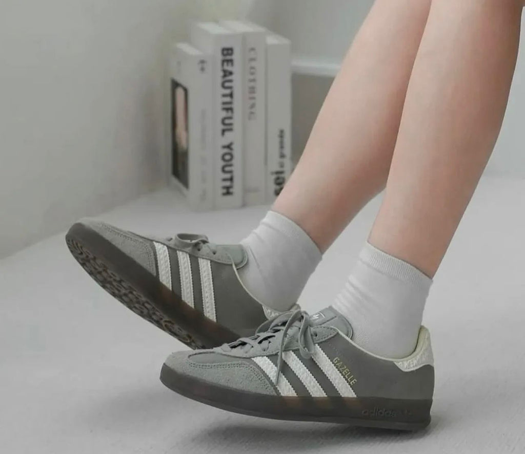 Adidas Gazelle “Grey Wolf” – Premium Edition with OG Box 🐺🔥