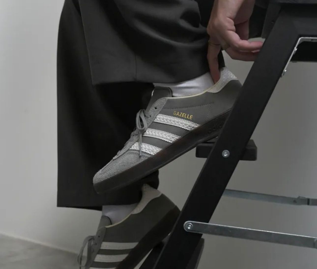 Adidas Gazelle “Grey Wolf” – Premium Edition with OG Box 🐺🔥