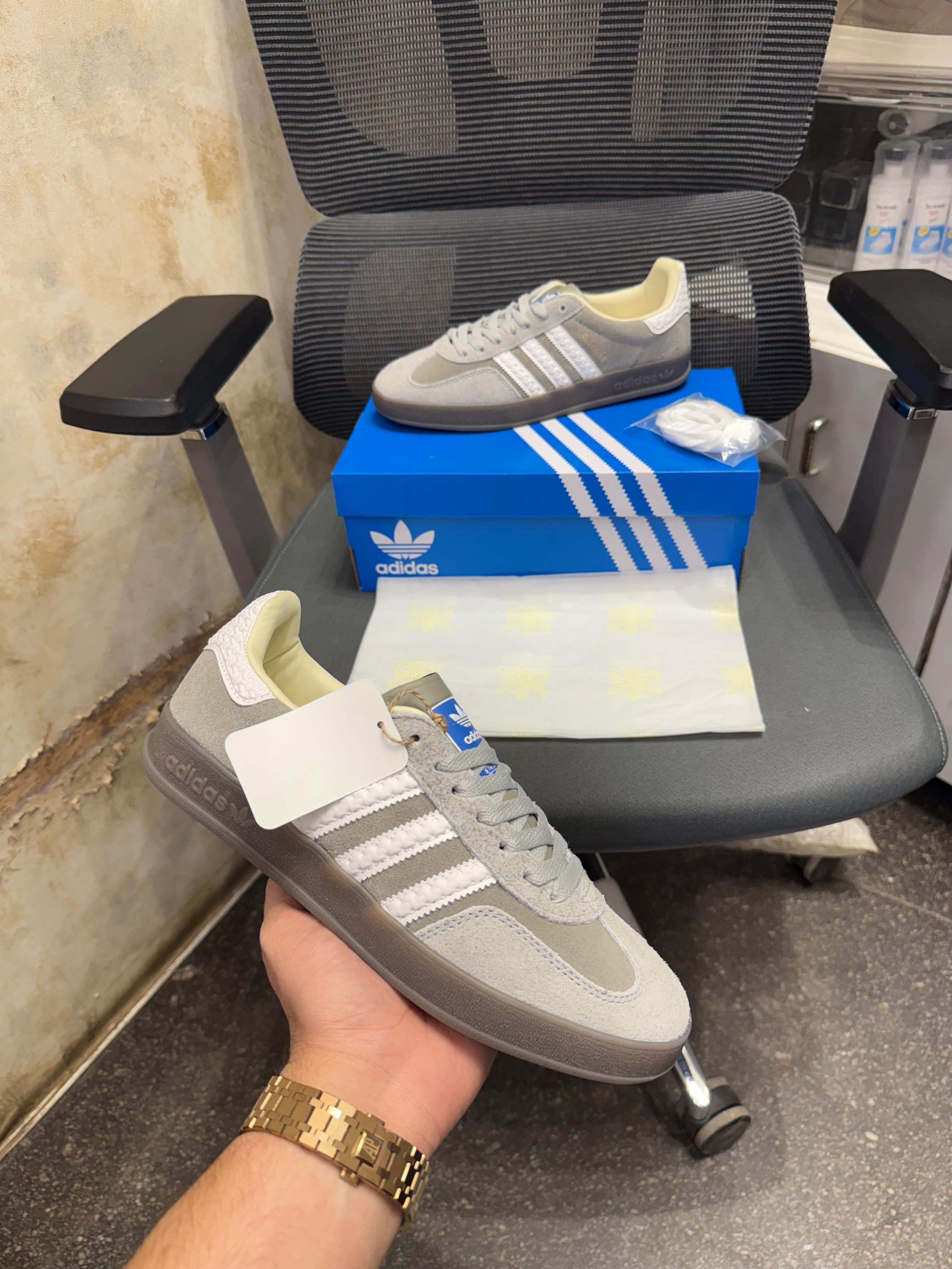 Adidas Gazelle “Grey Wolf” – Premium Edition with OG Box 🐺🔥