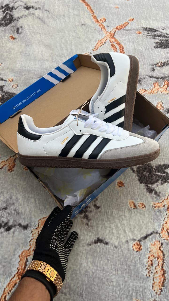 Adidas Samba OG Trainer “White Cloud” – Heavy Premium Edition ⚪🔥