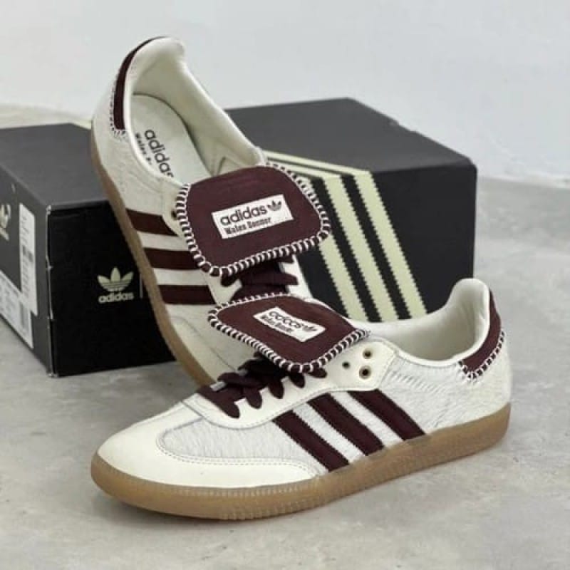 Adidas Samba Pony Tonal “Wales Bonner – Cream White” 👟✨