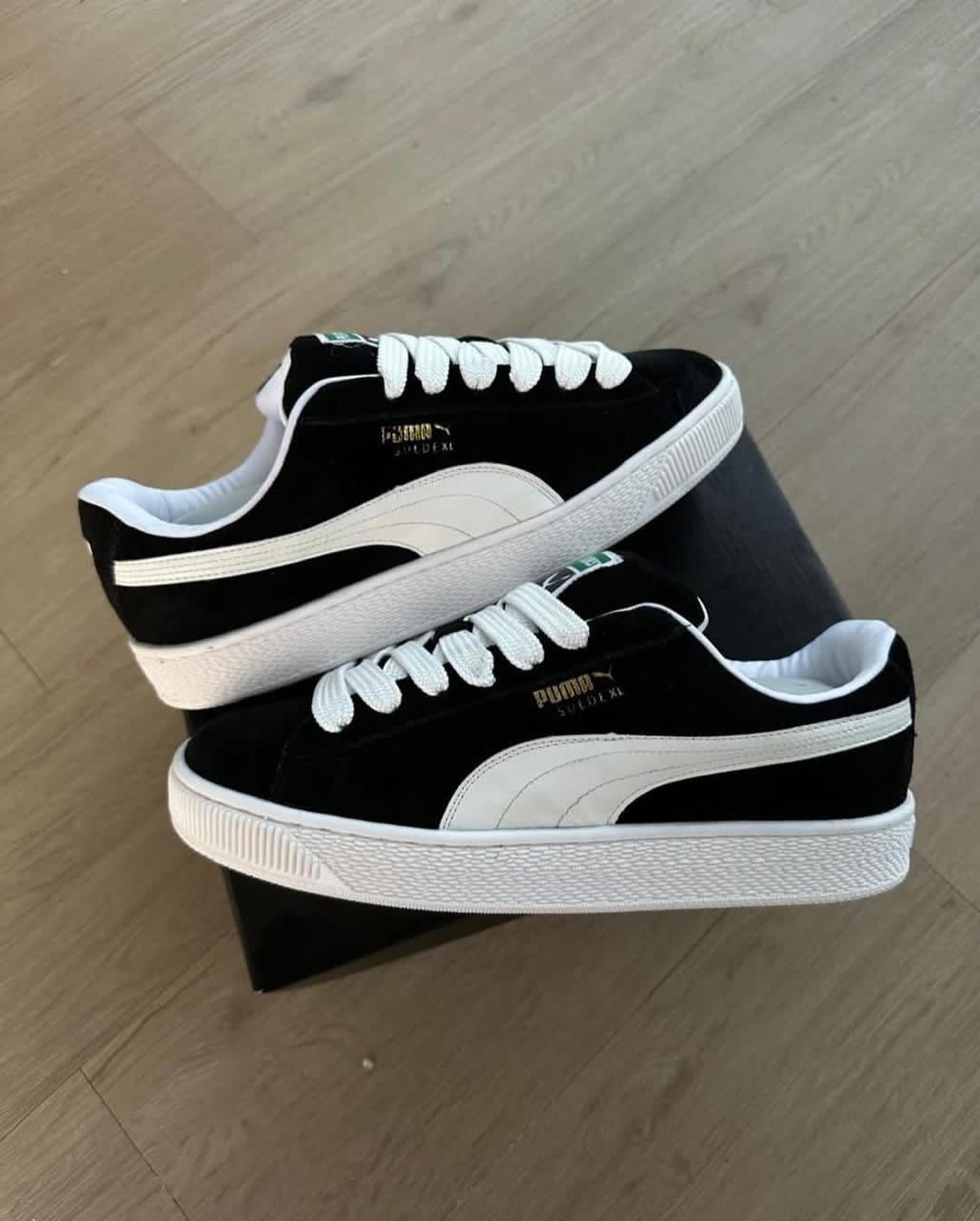 Puma Suede XL “White/Black” 🖤🤍 | Premium Edition