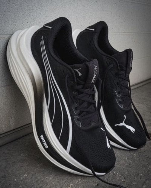 Puma Deviate MAGMAX Nitro “Black/White” – Premium Edition Sneakers
