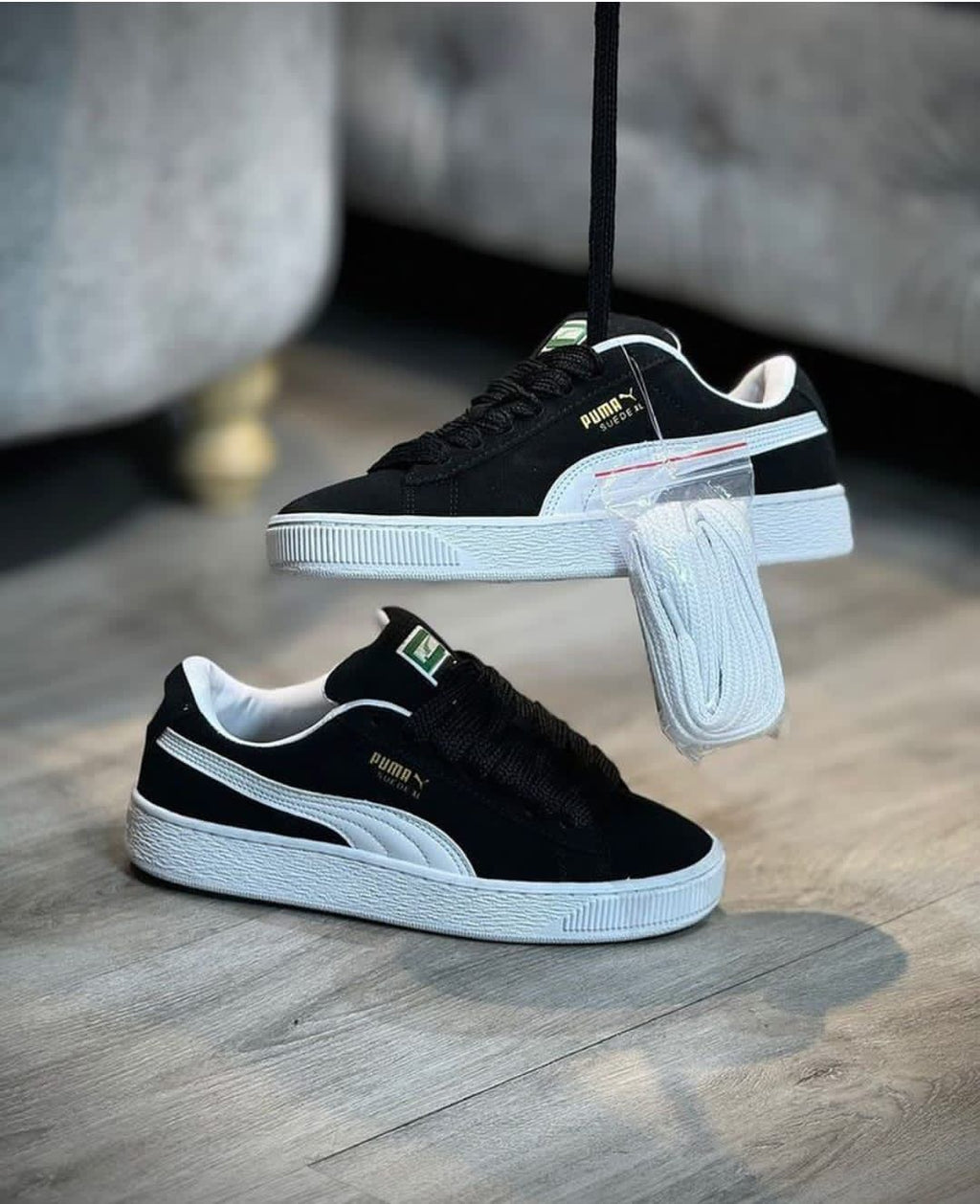 Puma Suede XL “White/Black” 🖤🤍 | Premium Edition