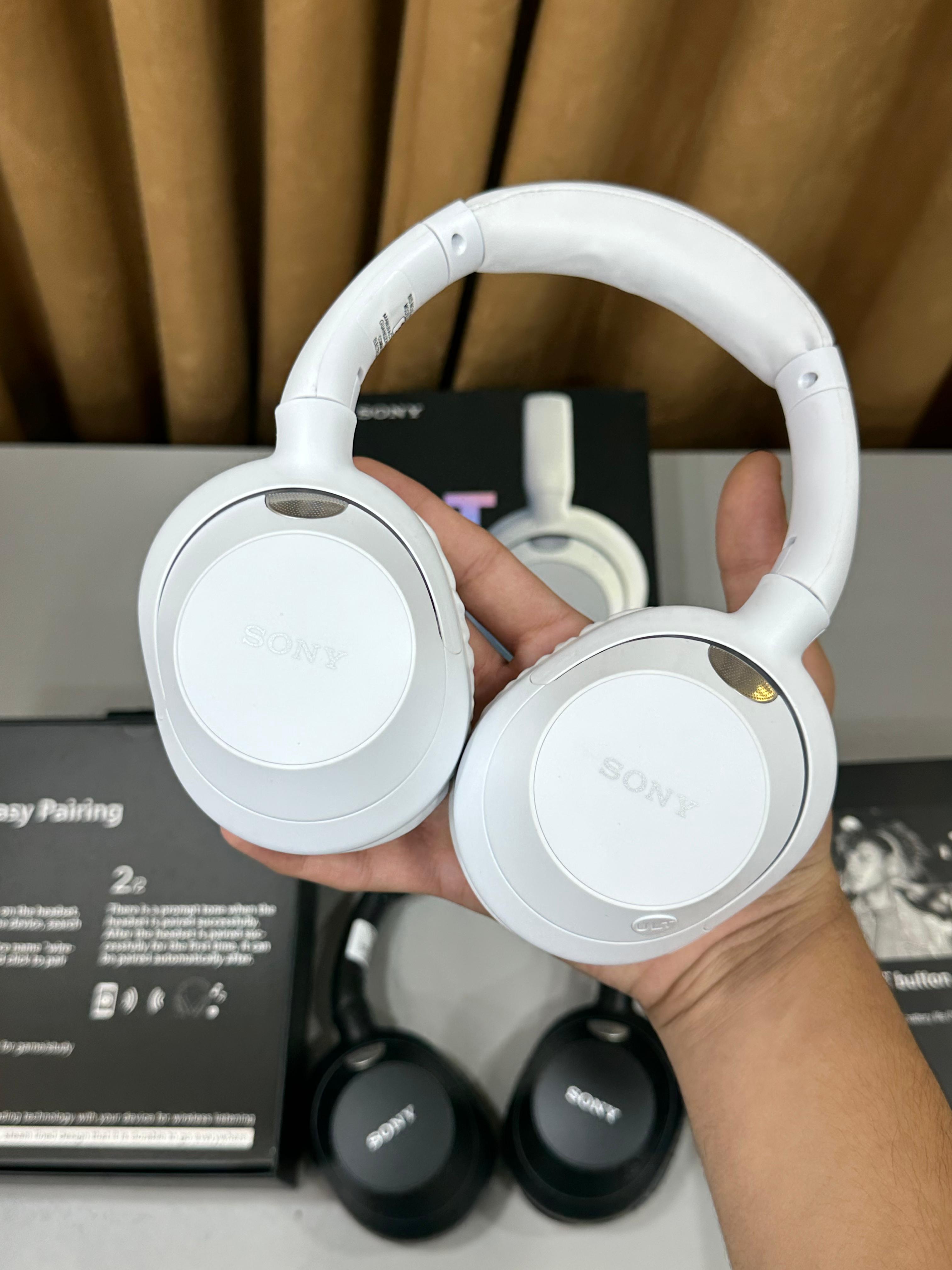 Sony ULT Power Sound Wireless Headphones – Premium White Edition